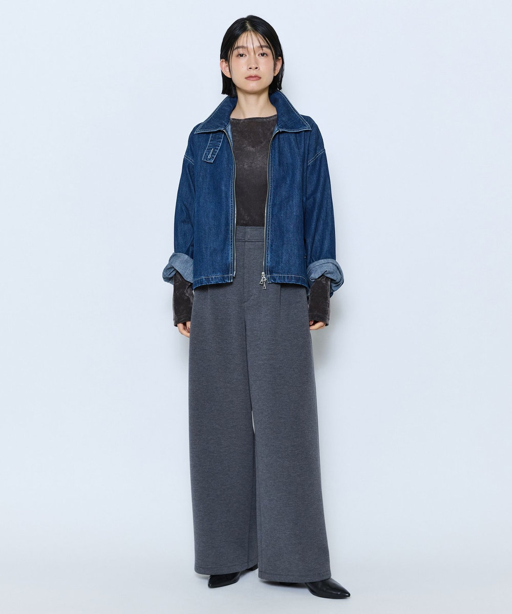 feerique feerique ダンボールパンツ トップグレー