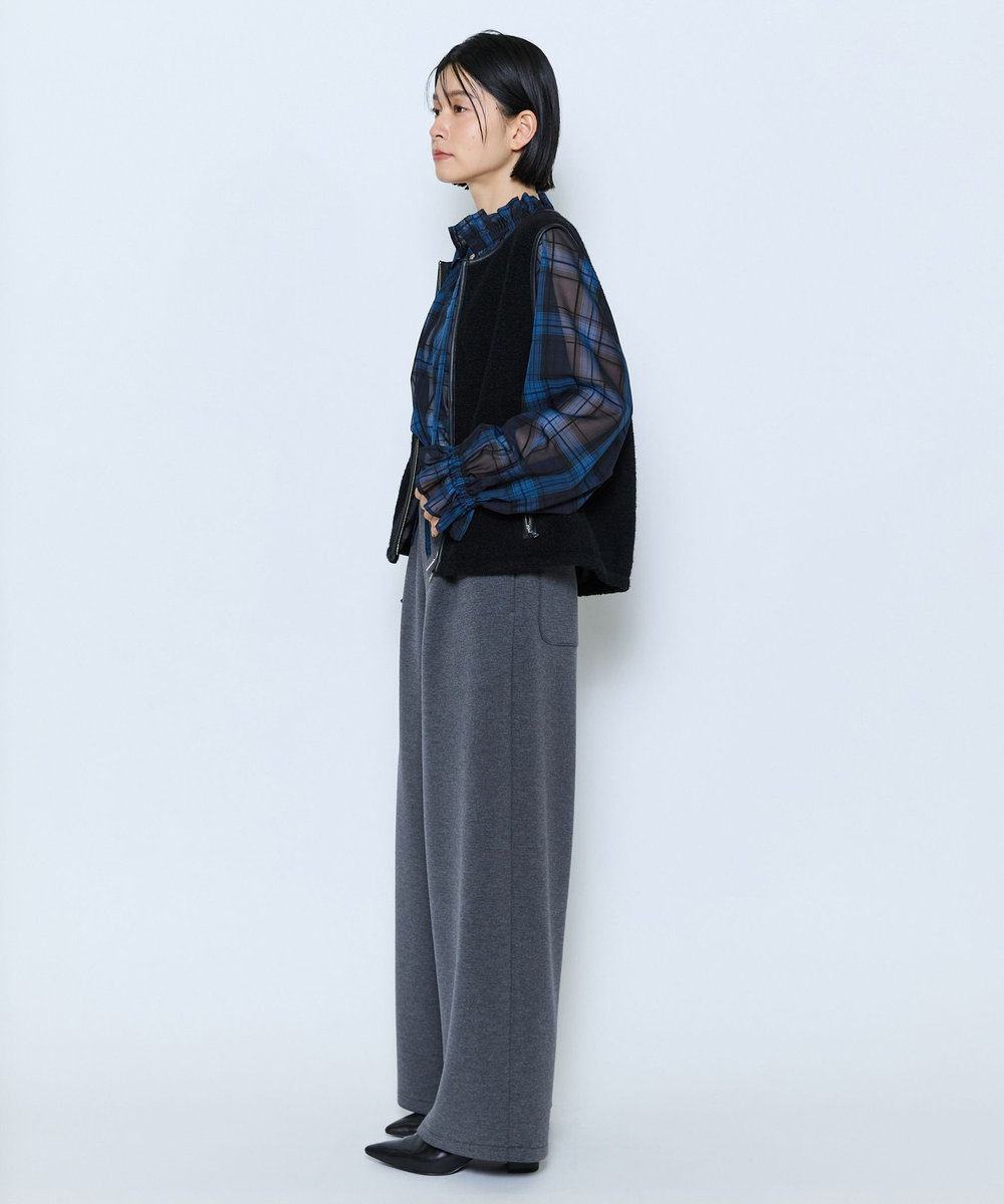 feerique feerique ダンボールパンツ トップグレー