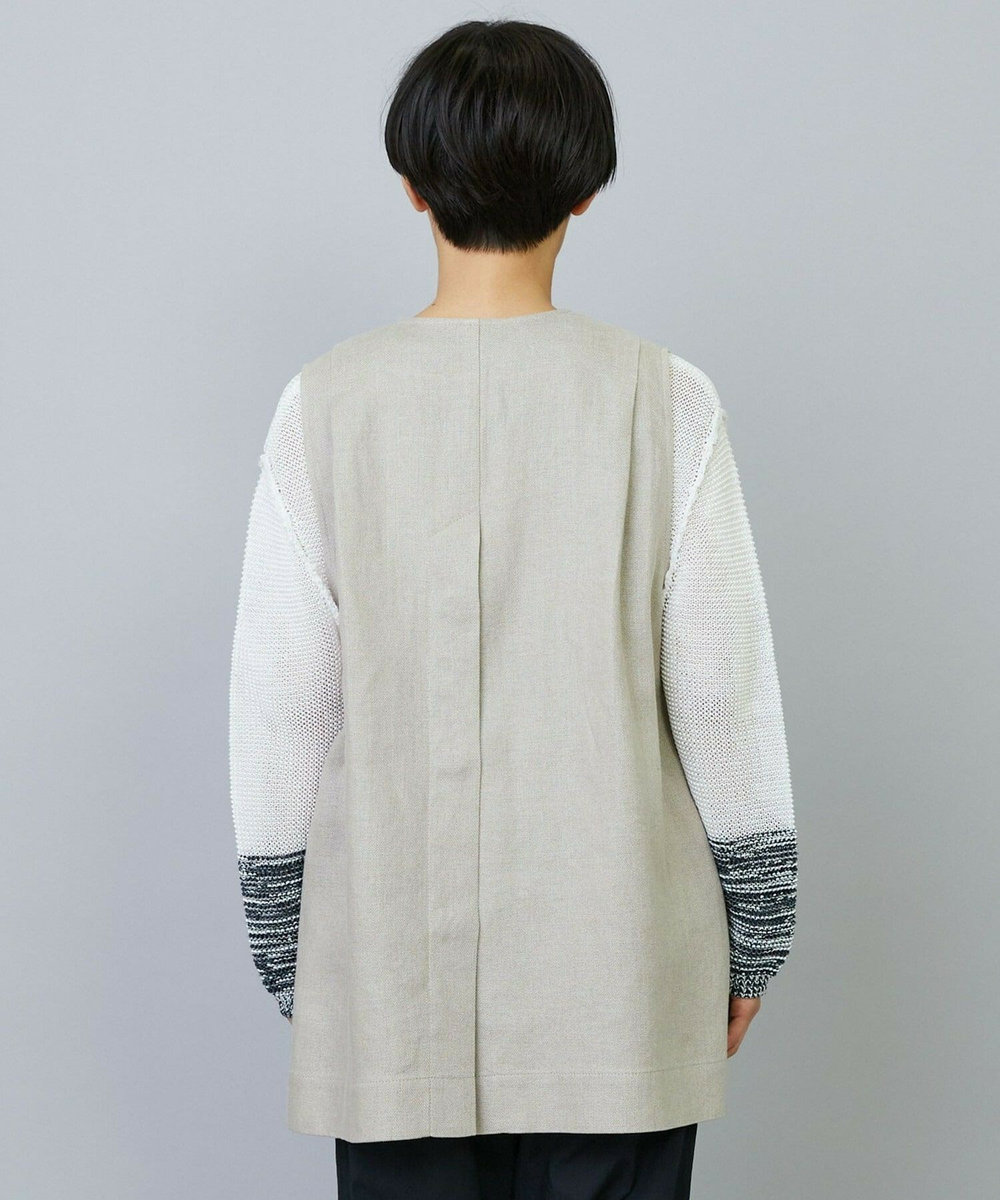 MOGA リネンオックスジレ ベージュ