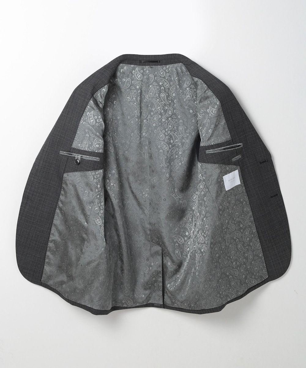 MEN'S BIGI 【ACTIVE TAILOR】ミックスヤーンテーラードジャケット グレー