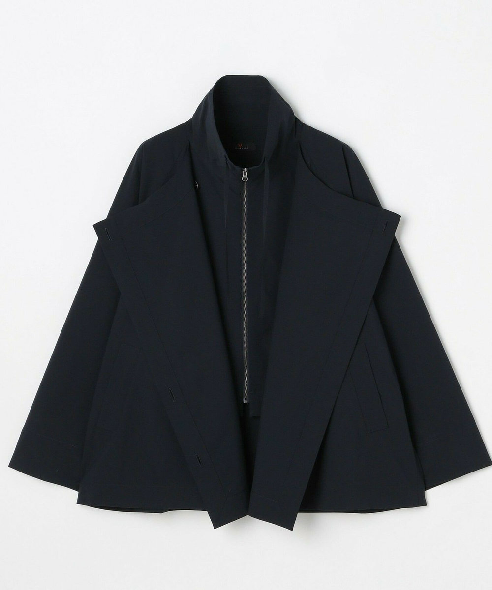 L'EQUIPE SOLOTEX 2WAYストレッチコート ネイビー