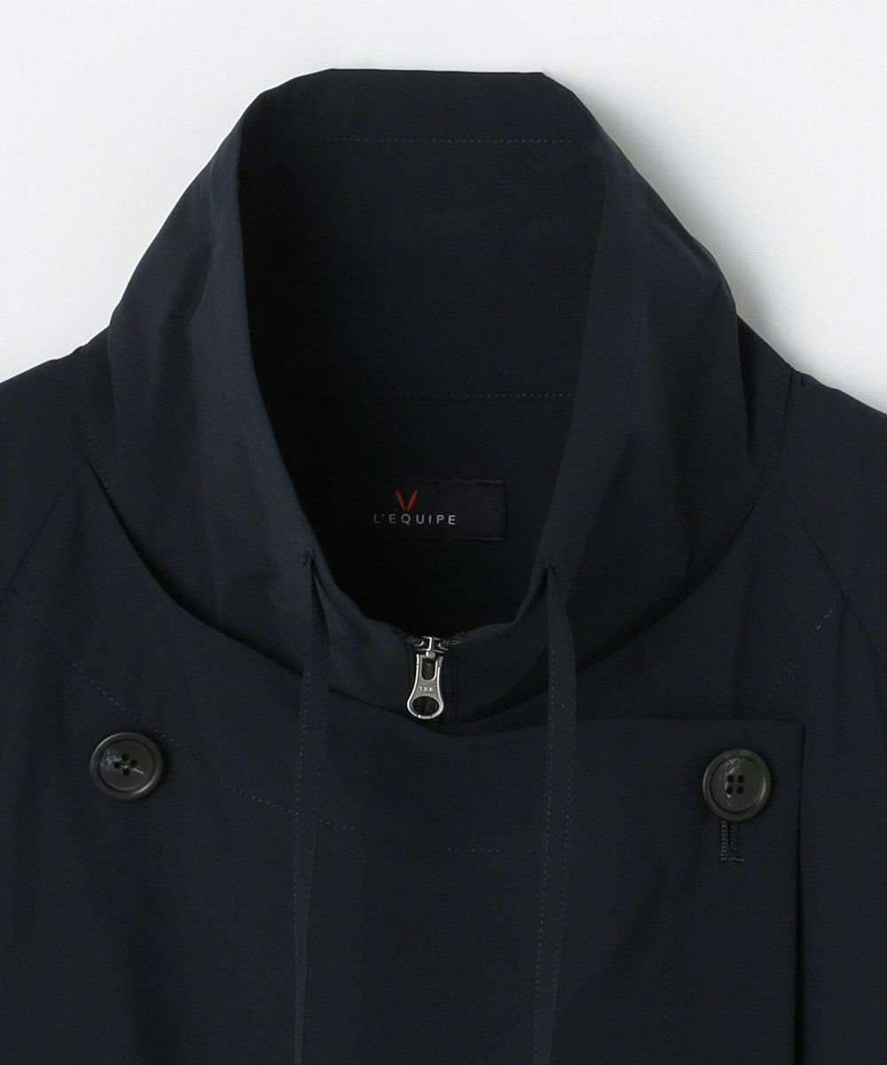 L'EQUIPE SOLOTEX 2WAYストレッチコート ネイビー