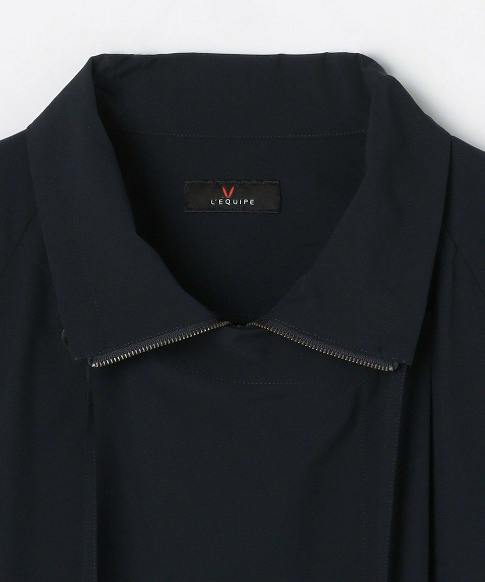 L'EQUIPE SOLOTEX 2WAYストレッチコート ネイビー
