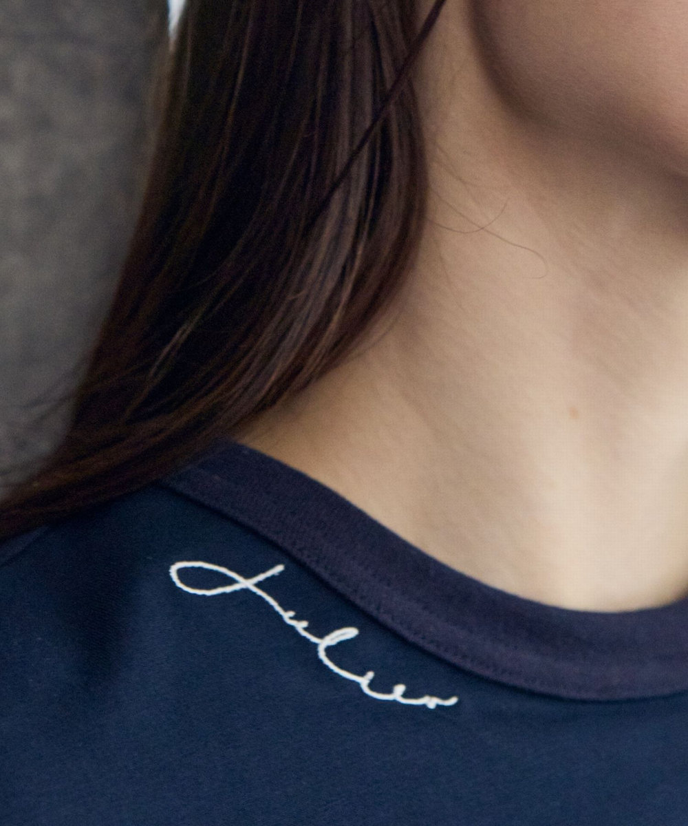 Julier コンディショニングTee ネイビー