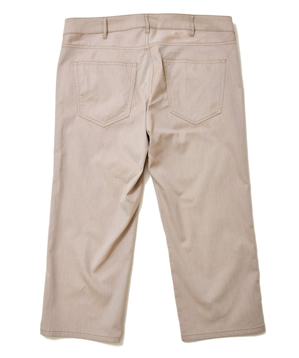 MEN'S BIGI COOLMAXドビーストレッチクロップドパンツ ベージュ