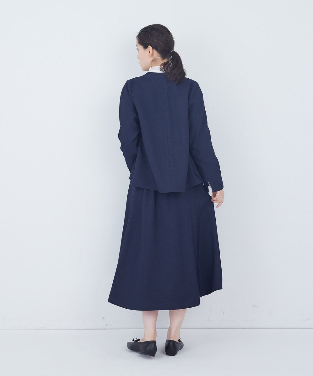 ADIEU TRISTESSE リーフカットジャケット ネイビー
