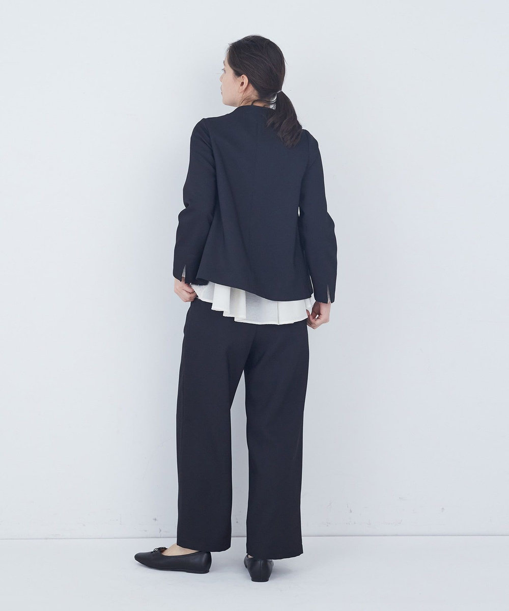 ADIEU TRISTESSE リーフカットジャケット ネイビー