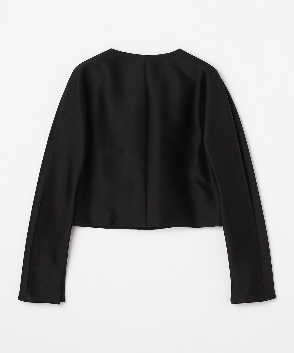 L'EQUIPE COUTURIER シルクウールツイルジャケット ブラック
