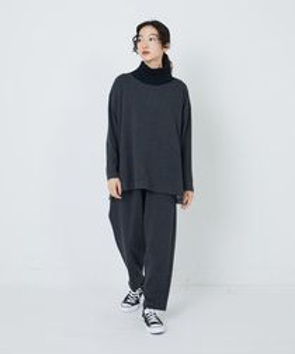 congés payés ADIEU TRISTESSE ポンチリブカラープルオーバー ブラウン系その他