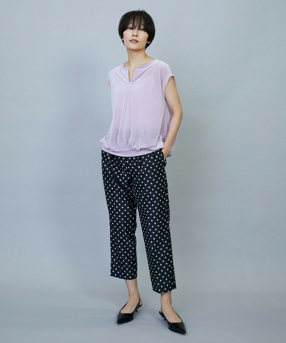 MOGA シアーベロアトップス ピンク