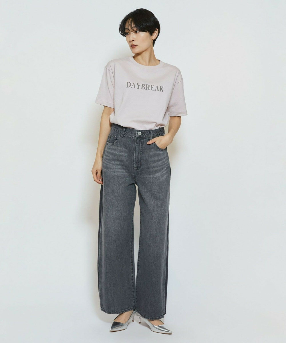 feerique feerique ロゴプリントTシャツ ピンク