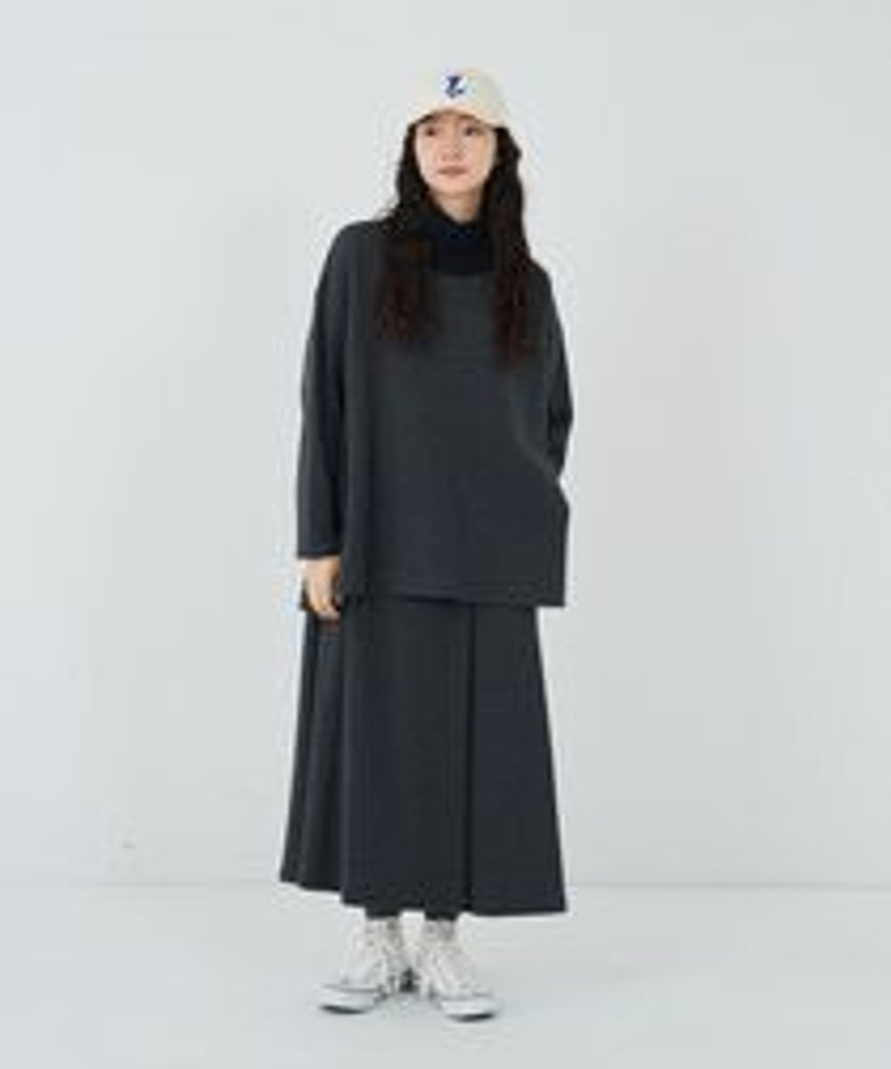 congés payés ADIEU TRISTESSE ポンチリブカラープルオーバー ブラウン系その他