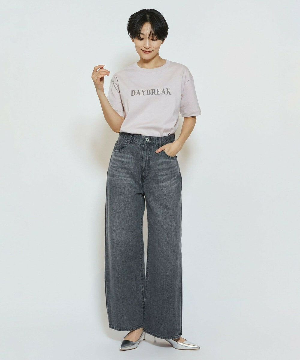 feerique feerique ロゴプリントTシャツ ピンク