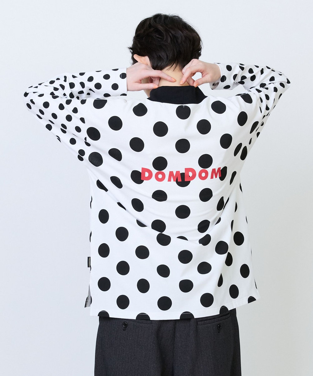 FRAPBOIS 《DOMDOMコラボ》モックTシャツ ドット