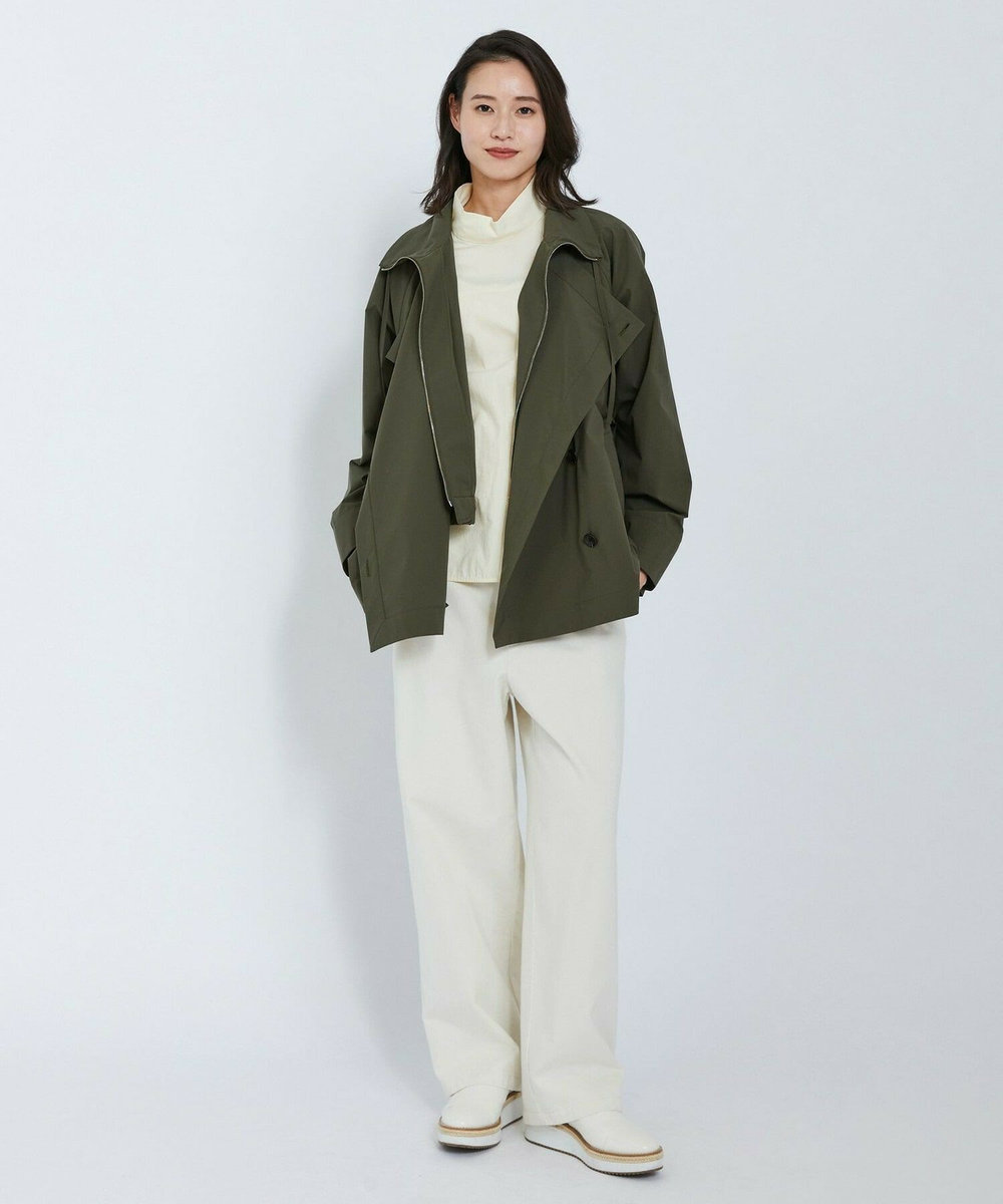 L'EQUIPE SOLOTEX 2WAYストレッチコート カーキ