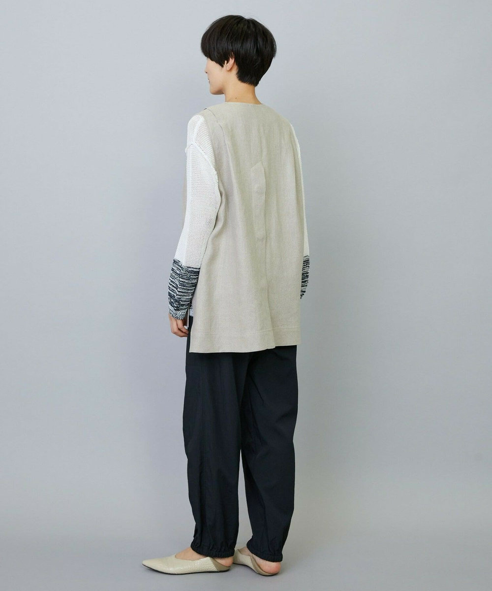 MOGA リネンオックスジレ ベージュ