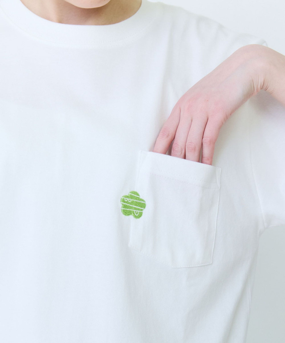 FRAPBOIS パークポケTシャツ ホワイト