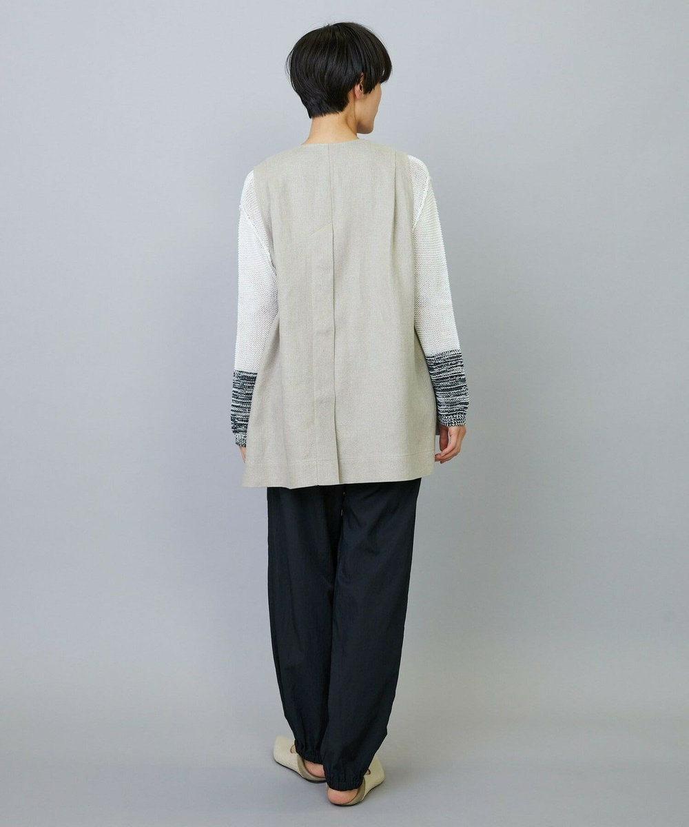 MOGA リネンオックスジレ ベージュ