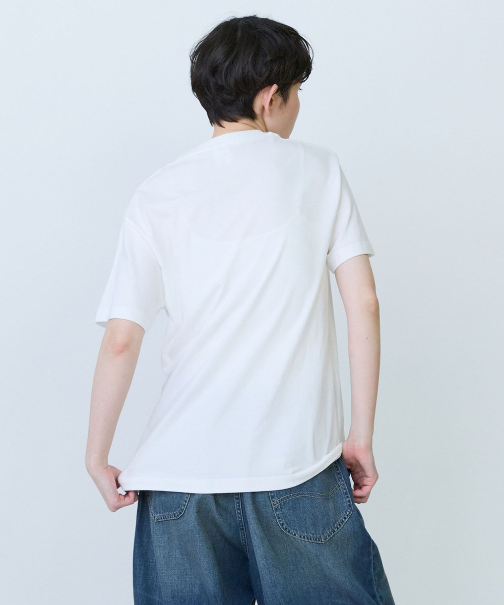 FRAPBOIS パークポケTシャツ ホワイト