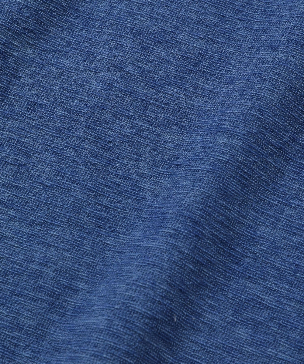 MEN'S BIGI ヴィンテージミニパイルスキッパーカットソー ブルー