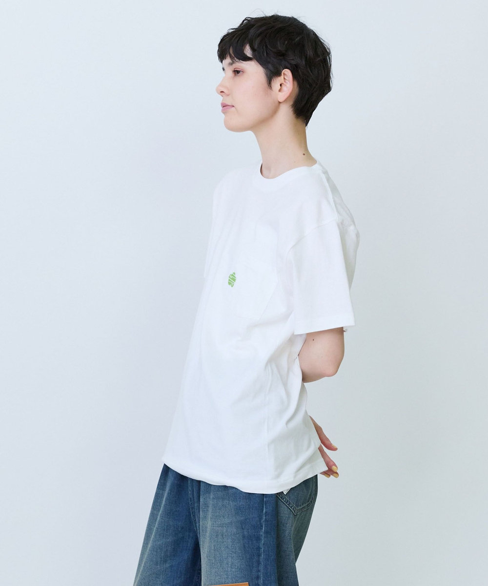 FRAPBOIS パークポケTシャツ ホワイト