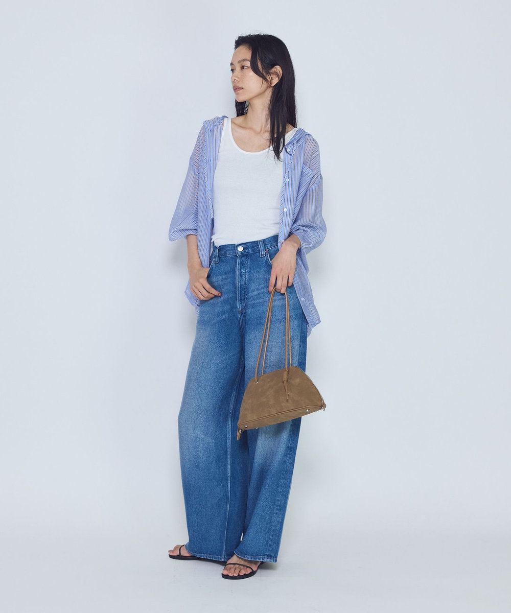 1er Arrondissement ＜＆MyuQ (アンドミューク)＞"HACO"ショルダーバッグ サンドベージュ