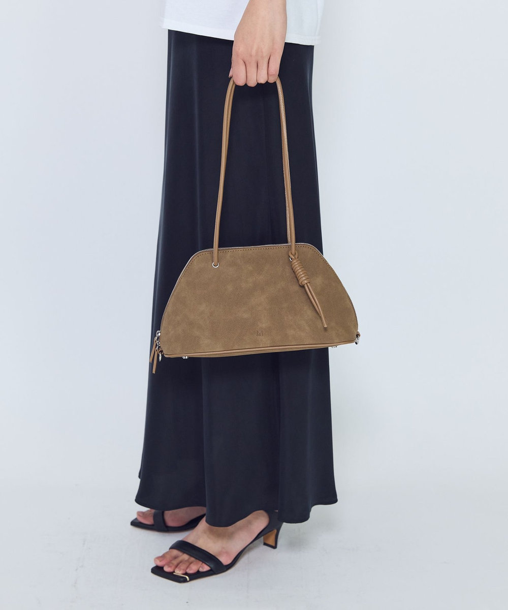 1er Arrondissement ＜＆MyuQ (アンドミューク)＞"HACO"ショルダーバッグ サンドベージュ