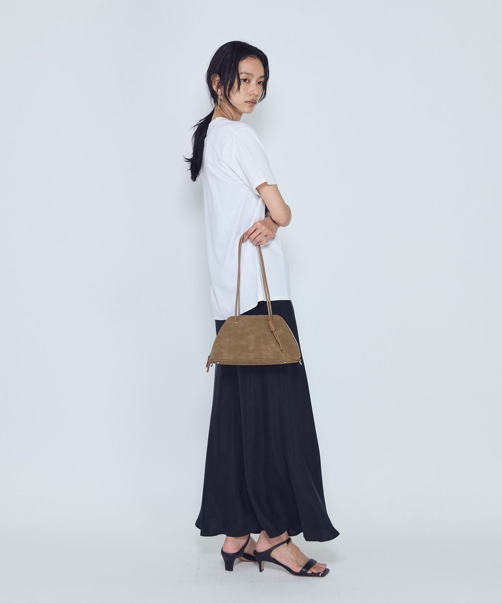1er Arrondissement ＜＆MyuQ (アンドミューク)＞"HACO"ショルダーバッグ サンドベージュ