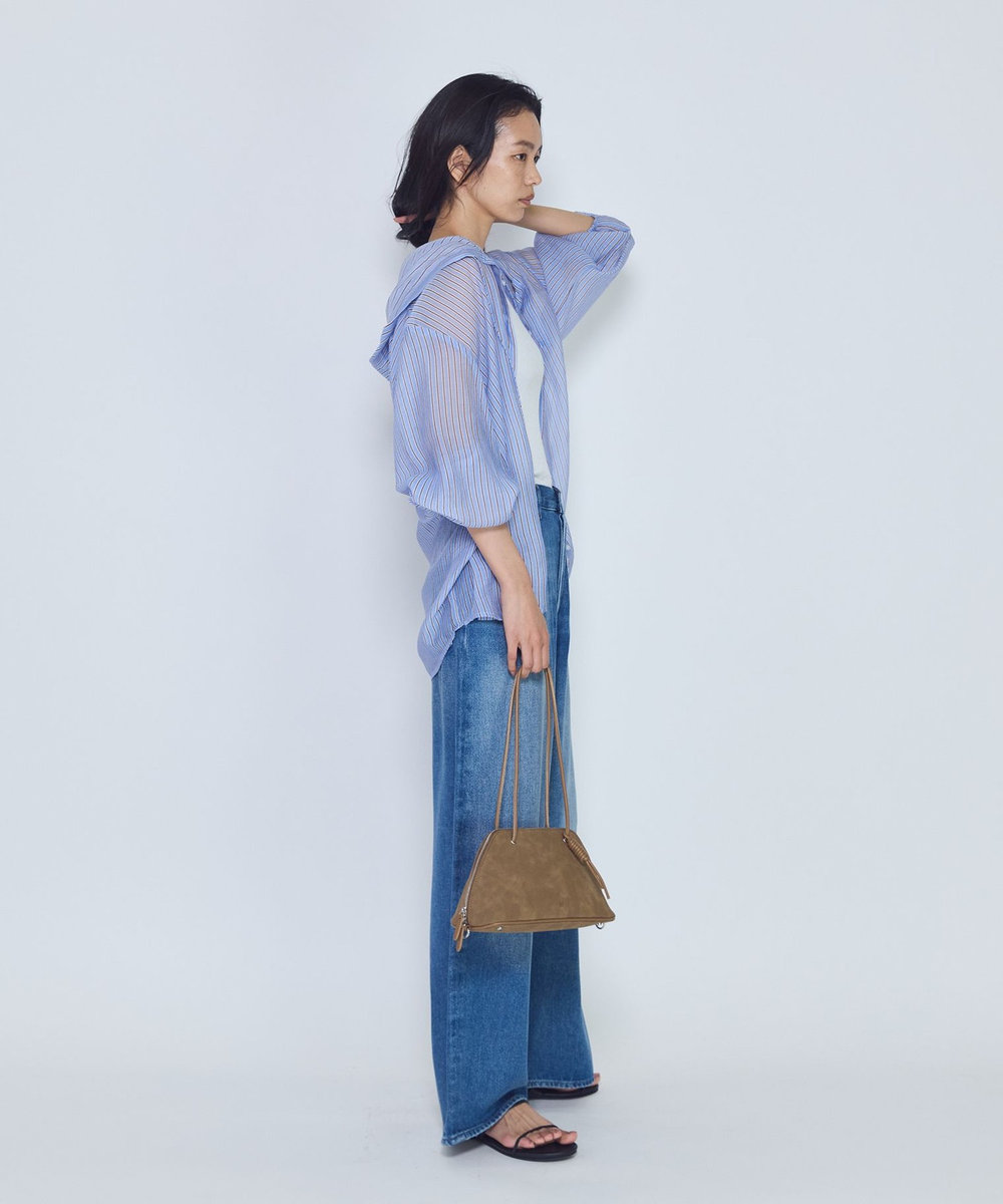 1er Arrondissement ＜＆MyuQ (アンドミューク)＞"HACO"ショルダーバッグ サンドベージュ