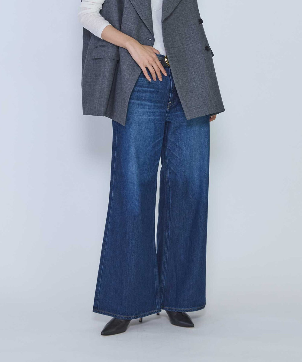 1er Arrondissement ＜upper hights / アッパーハイツ＞"THE AUDREY"デニムパンツ ブルー