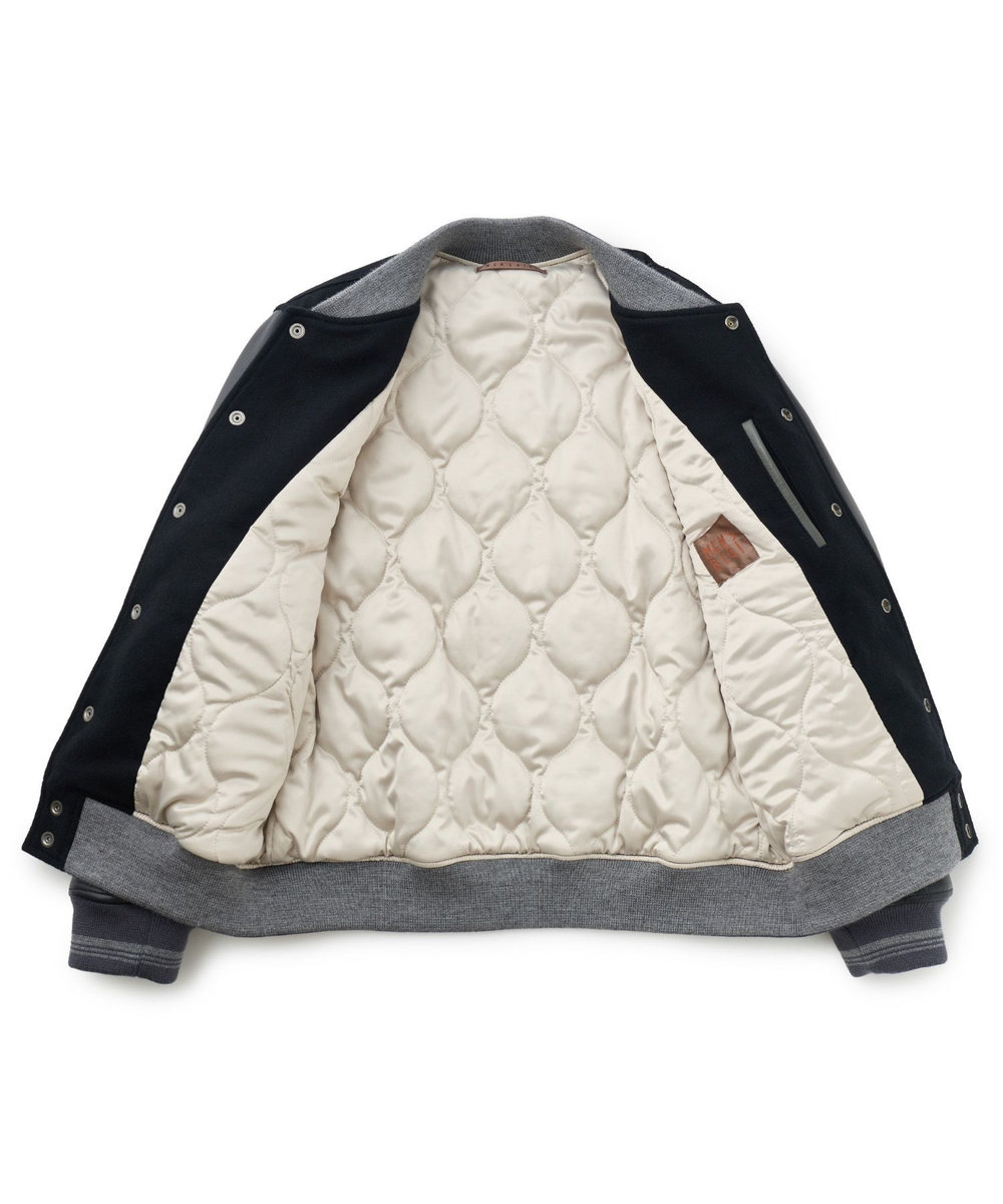 MEN'S BIGI 1985 MODEL Super 140's STADIUM JUMPER ブラック
