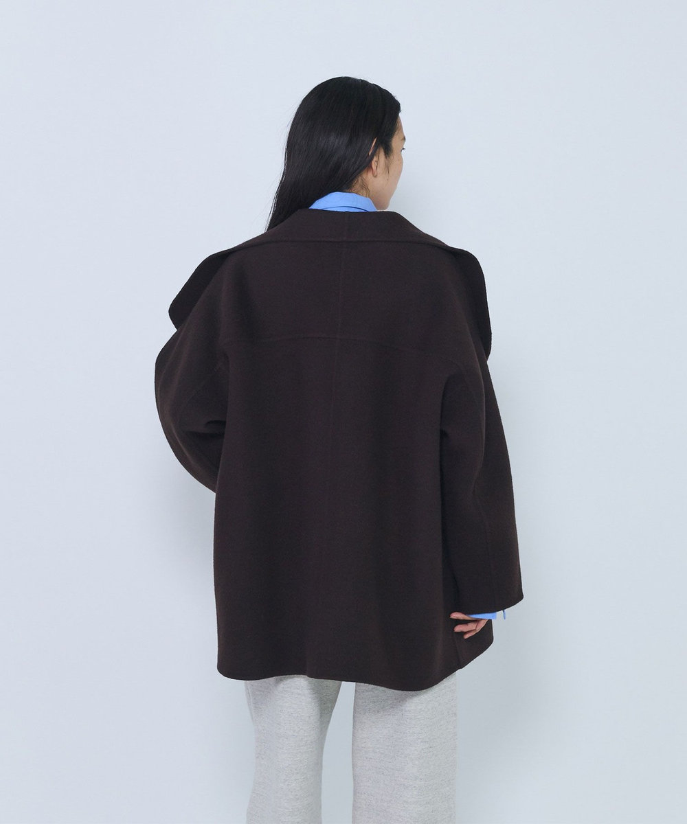 1er Arrondissement ショールコート ブラウン