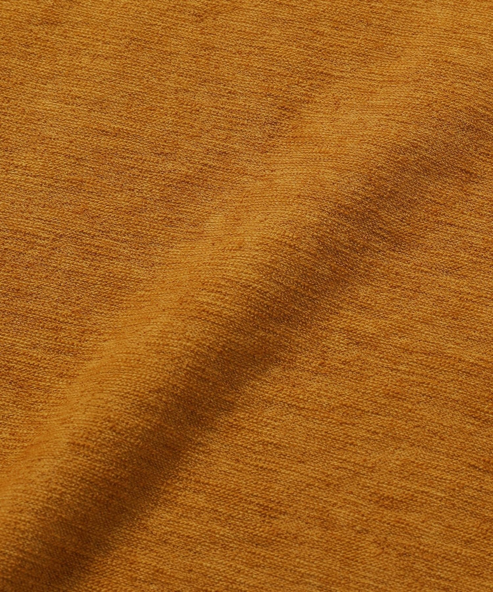 MEN'S BIGI ヴィンテージミニパイルスキッパーカットソー マスタード