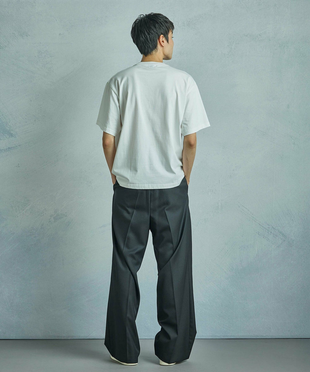 MEN'S BIGI 【50th Anniv . 菊池武夫】LOGO T SHIRTS ホワイト