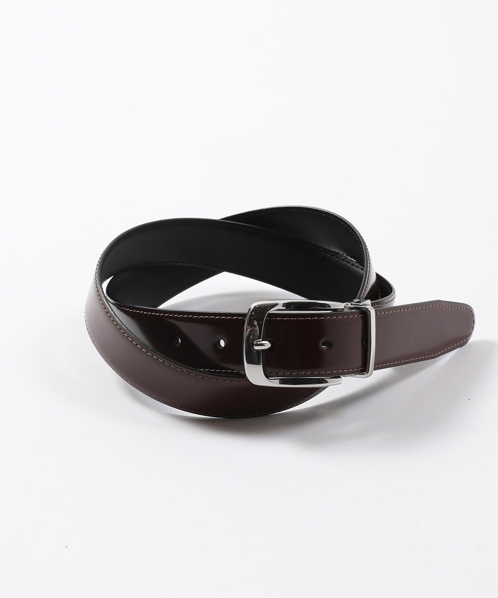MEN'S BIGI アドバンレザードレスベルト バーガンディー