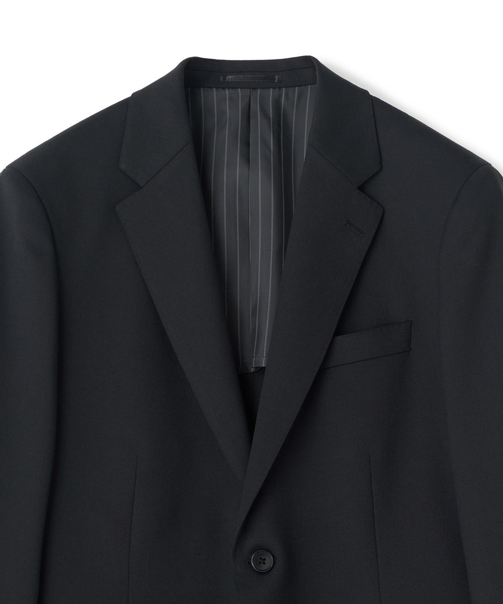 MEN'S BIGI ウールブレンド ブラックフォーマルスーツ＜ストレッチ＞ ブラック