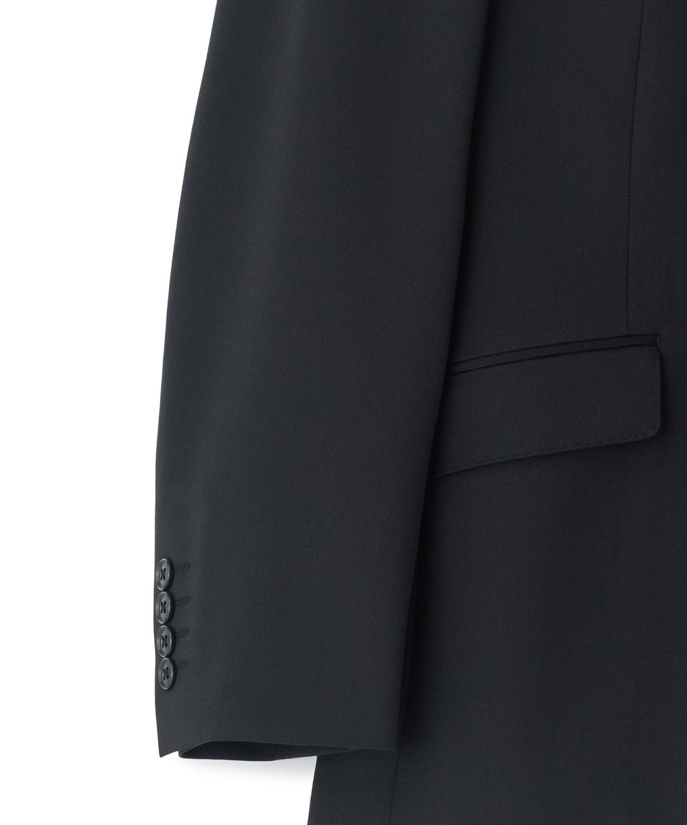 MEN'S BIGI ウールブレンド ブラックフォーマルスーツ＜ストレッチ＞ ブラック