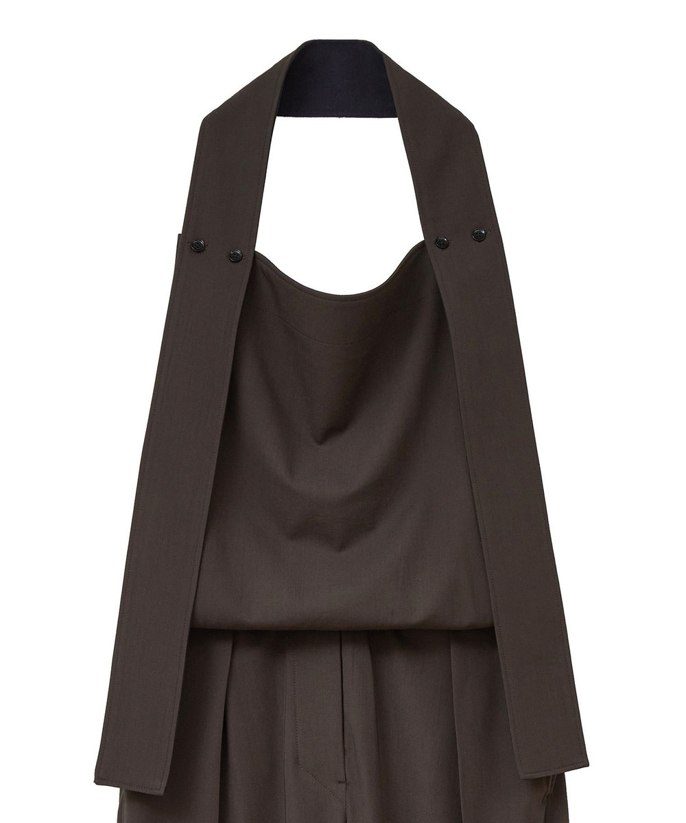 1er Arrondissement ＜LEMAIRE (ルメール)＞エプロンパンツ ブラック