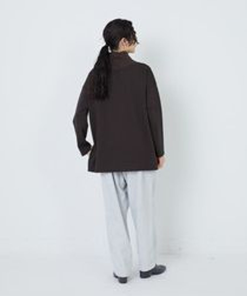 congés payés ADIEU TRISTESSE ポンチリブカラープルオーバー チェック