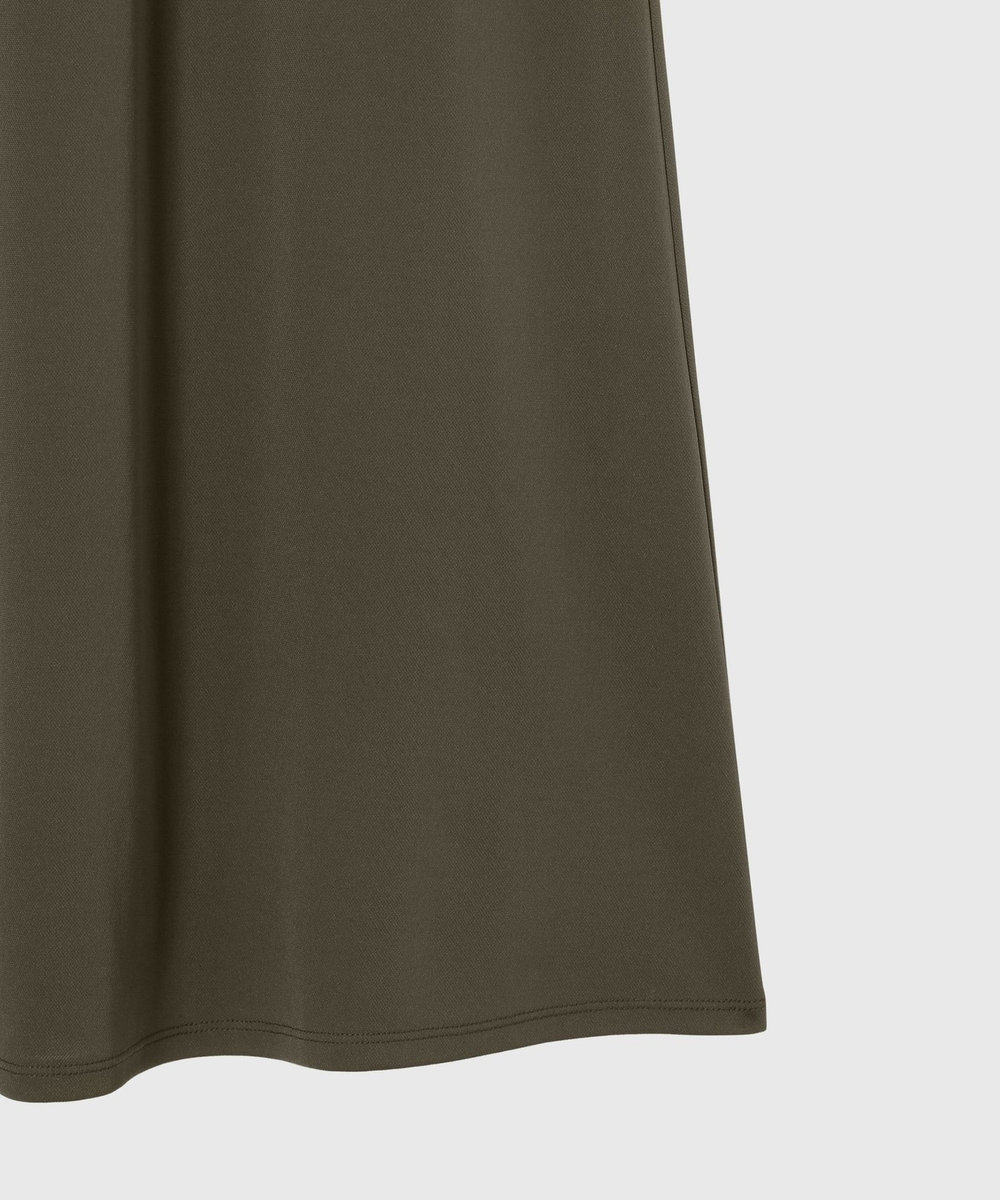 DÉPAREILLÉ TRIACETATE JERSEY DRESS / トリアセテートジャージードレス グレイッシュベージュ