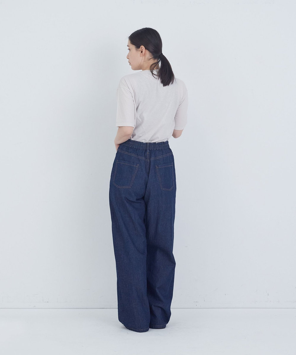 ADIEU TRISTESSE 6.8ozデニムパンツ インディゴブルー