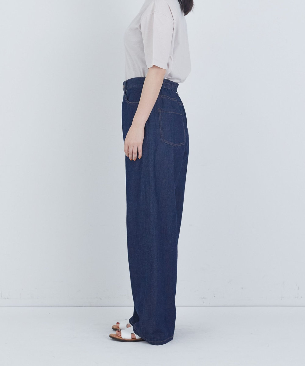 ADIEU TRISTESSE 6.8ozデニムパンツ インディゴブルー