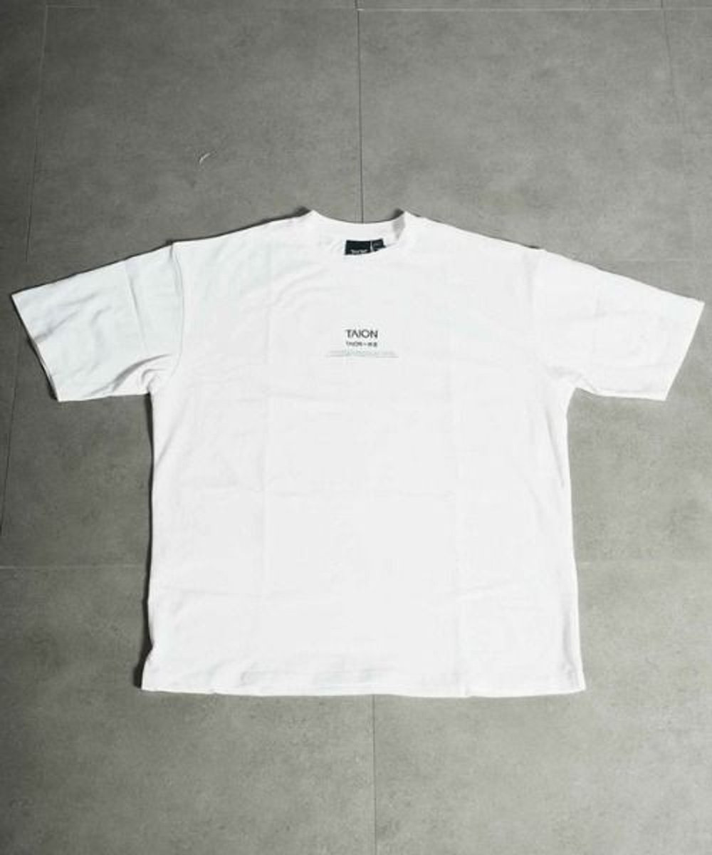 UNION STATION 【TAION】BASIC STORAGE T-SH CONCEPT / ベーシック ロゴ ストレージ Ｔシャツ ホワイト