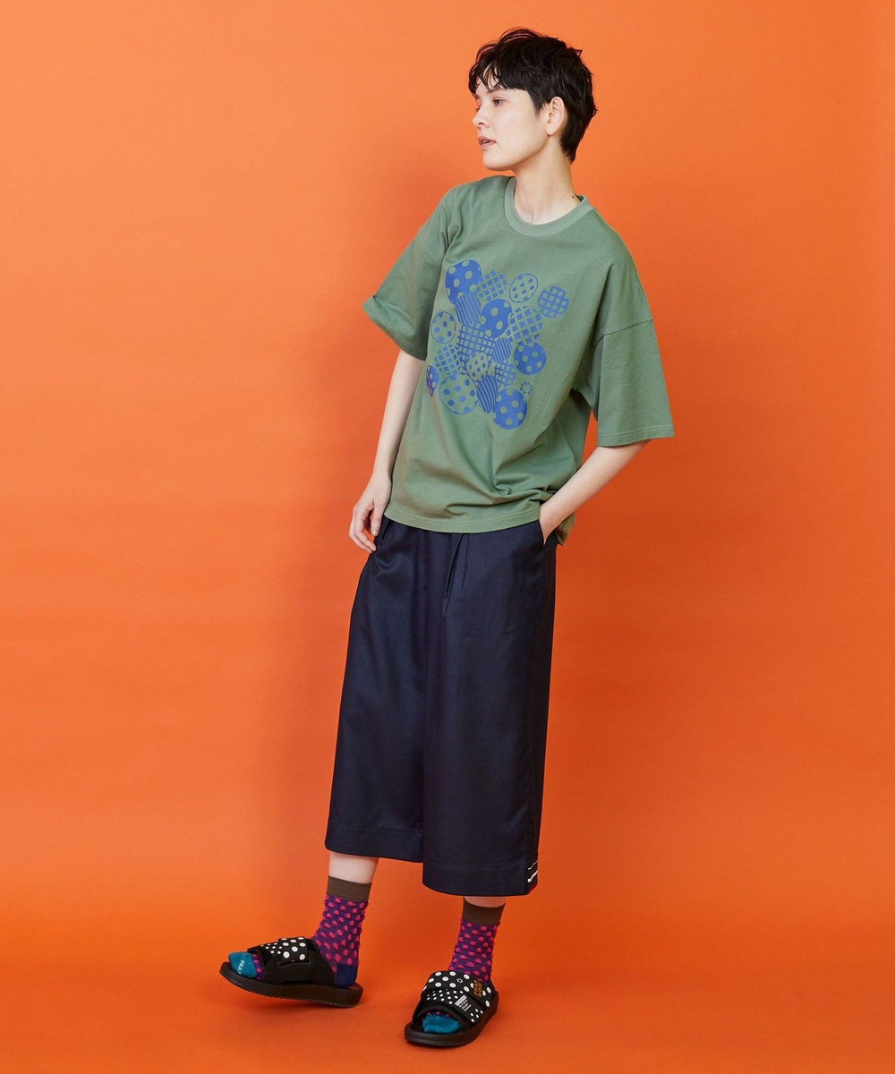 FRAPBOIS フォームドットＴシャツ グリーン