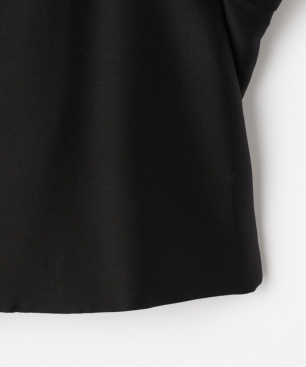 L'EQUIPE COUTURIER シルクウールツイルジャケット ブラック