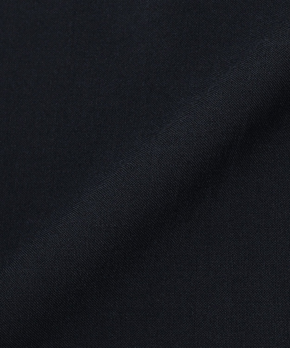 L'EQUIPE ドライウール2WAYストレッチシャツワンピース ネイビー