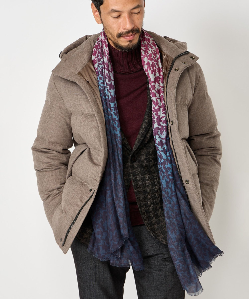 MEN'S BIGI 【altea/アルテア】ストール ブルー