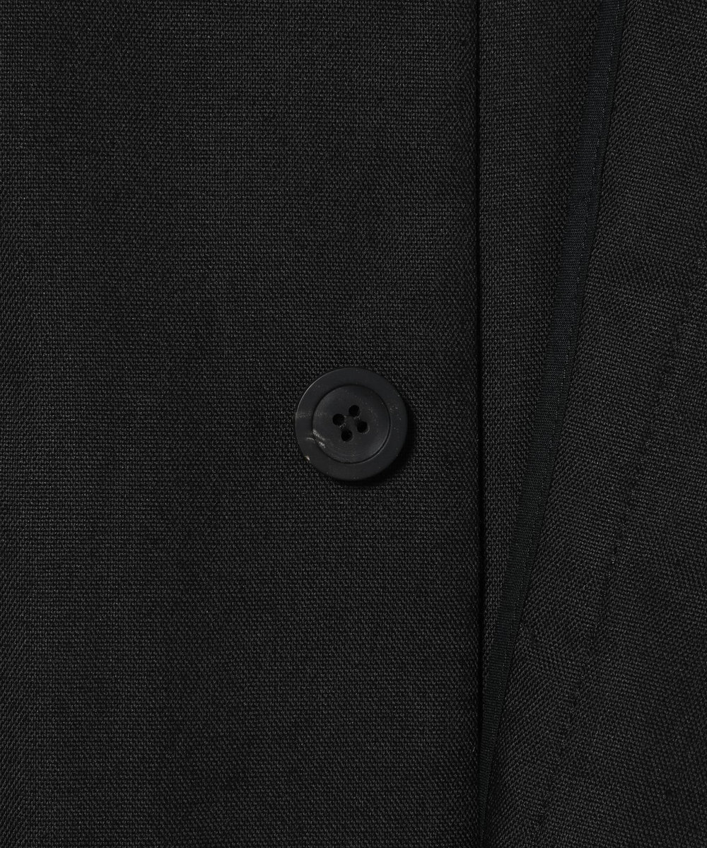 DÉPAREILLÉ 	RAMIE POLY TWILL COMBINAISON / ラミーポリツイルコンビネゾン ブラック