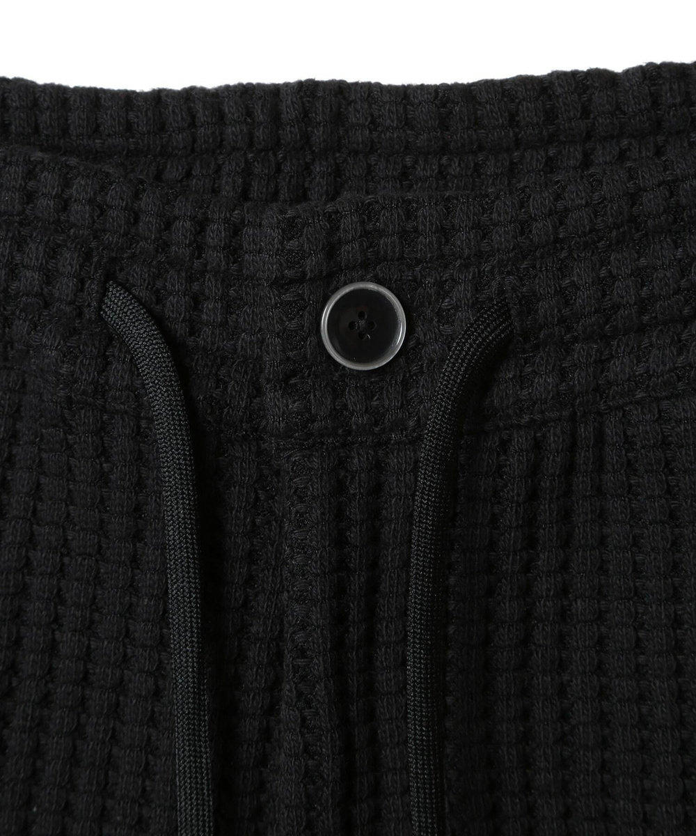 MEN'S BIGI オニワッフルイージーパンツ ブラック