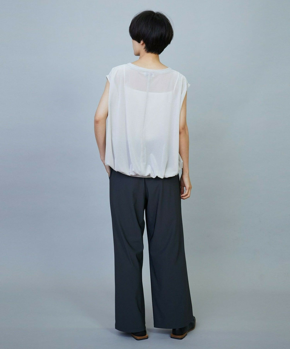 MOGA シアーベロアトップス ライトグレー